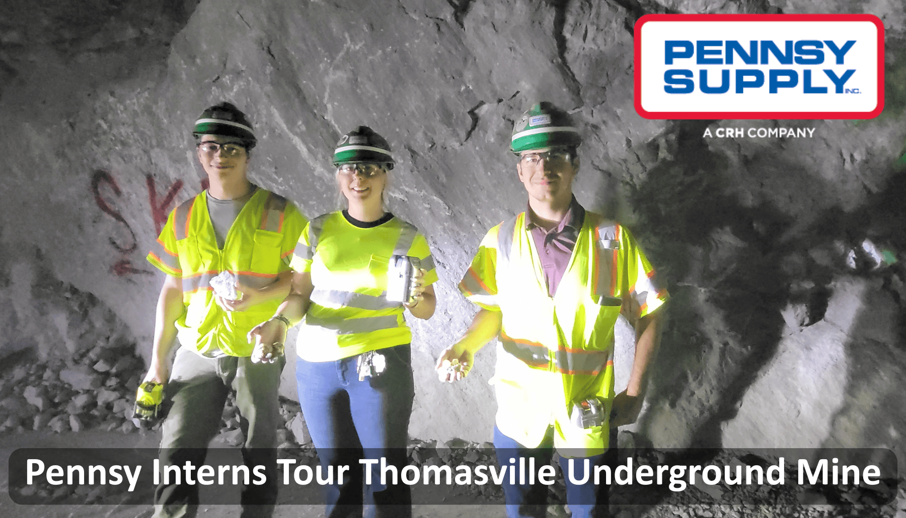 Pennsy Interns Tour Thomasville Underground Mine